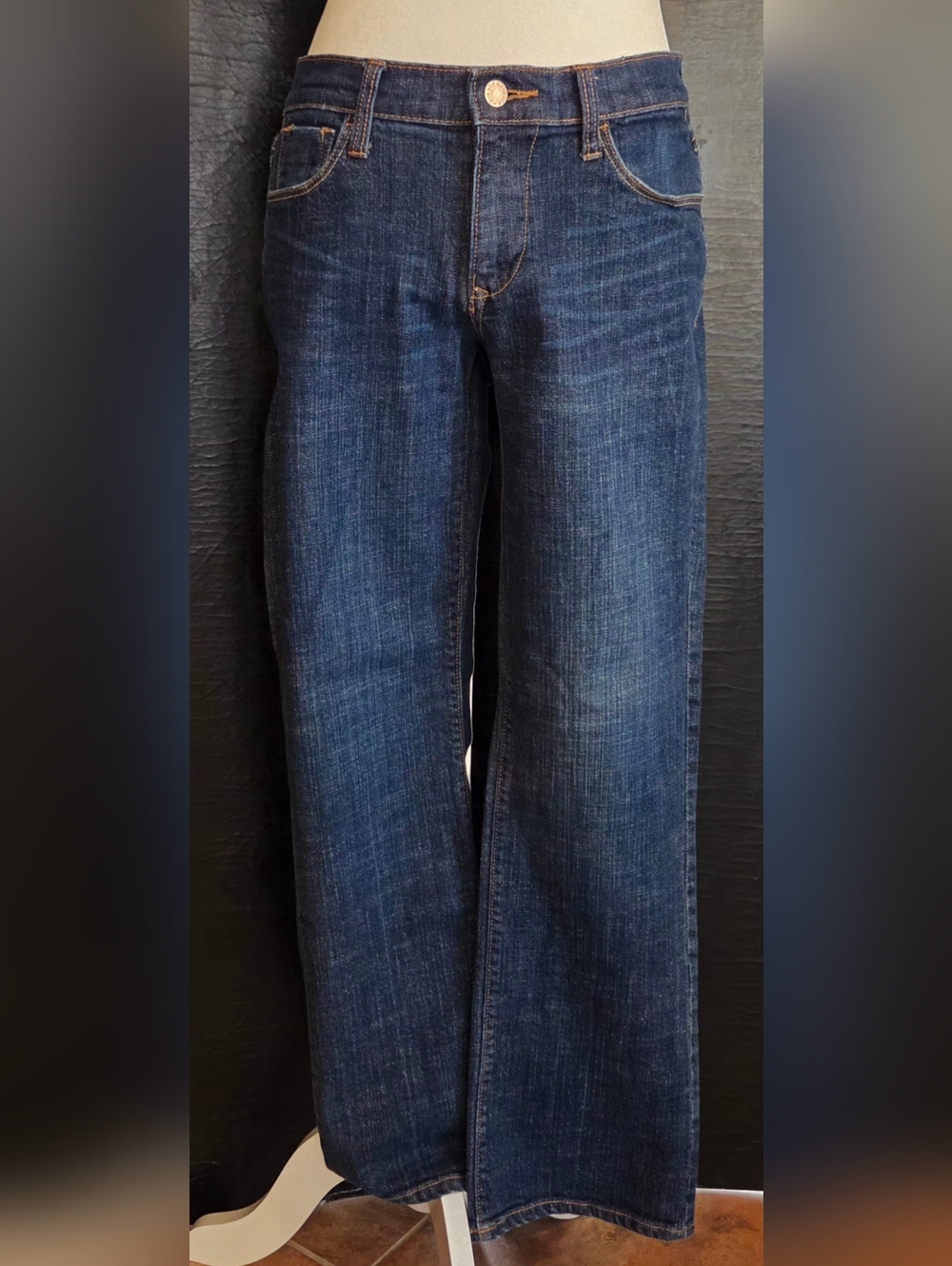 Vintage Y2K Old Navy Sweetheart Jeans 4S Mid-Rise "Curvy Fit"  Medium Wash